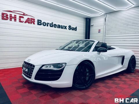 Audi R8 5.2 V10 FSI 525 QUATTRO // PACK CARBONE // 4 PNEUS NEUFS // 2011 occasion Pessac 33600