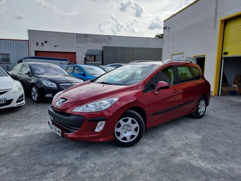 Peugeot 308 sw - 1.6 HDI 90CH - Rouge Métallis&e