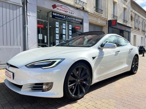 Tesla Model S P100D PERFORMANCE 800 CH LUDICROUS Toit Ouvrant TVA 2018 occasion le Chesnay 78150