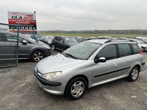 Peugeot 206 sw 1.4i 90cv 203002km 2004 occasion Briare 45250