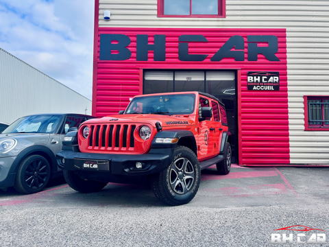Jeep Wrangler UNLIMITED 2.2 T-GDi 4WD 200 ch BVA8 SPORT 2019 occasion Pessac 33600