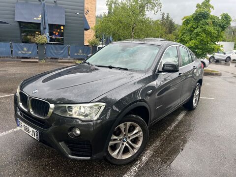 BMW X4 xdrive20DA LUXURY 190ch din BVA8 TOIT OUVRANT ATTELAGE HUD  2016 occasion MEYZIEU 69330