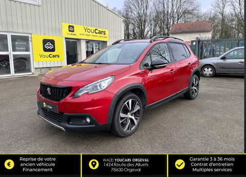 Peugeot 2008 GT LINE 1.2 THP Puretech 12V EAT6 S&S 110 cv Boîte auto - CA 2018 occasion Orgeval 78630