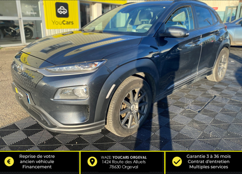 Hyundai Kona 204 cv Boîte auto DEMMARAGE SANS CLE - CLIM AUTO - GRANDE AU 2019 occasion Orgeval 78630