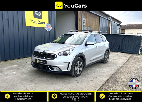 Kia Niro 1.6 GDi Plug in Hybrid DCT6 141 cv Boîte auto 2017 occasion MAUREPAS 78310