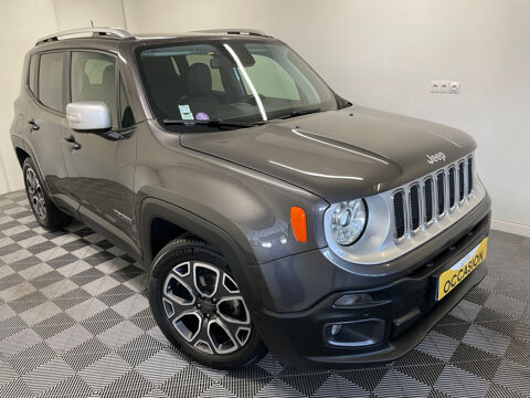 Jeep Renegade - 1.4 MultiAir 140 Limited MSQ6 - 56 500 Kms - Gris foncé Métallisé 15990 77100 Meaux