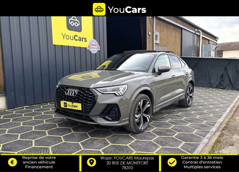 Audi Q3 Sportback 45e S-LINE 1.4 TFSI 245 cv Hybride Boîte auto PREM 2024 occasion MAUREPAS 78310