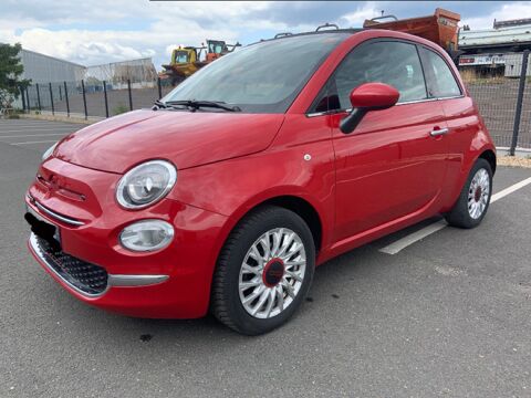 Fiat 500 - cabriolet finition Rouge HYBRIDE 1 ER 