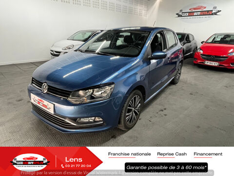 Volkswagen Polo - 1.0L 60 CV ALLSTAR / ANDROID / GPS / BleuTOOTH / FULL - Bleu Métallisé 7999 62440 Harnes