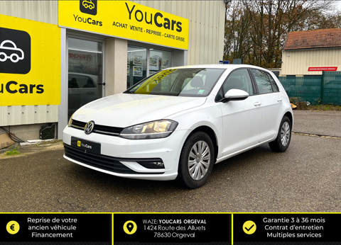 Volkswagen Golf 7 115cv ENTRETIEN COMPLET VOLKSWAGEN - GPS TACTILE - REGULAT 2018 occasion Orgeval 78630