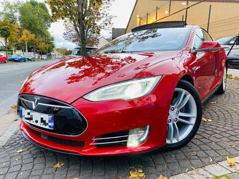 Tesla Model S - DUAL MOTOR 423Cv 85D -TOIT OUVRANT PANORAMIQUE - GRNDE AUT 2015 occasion Houilles 78800