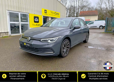 Volkswagen Golf 8 1.5 eTSi DSG7 150 cv Boîte auto - SIEGE ELECTRIQUE / CHAUF 2020 occasion Orgeval 78630