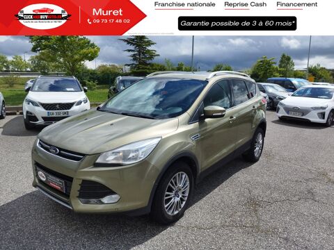 Ford kuga - 2.0 tdci 140 4X2 TITANIUM - Vert Nacr&