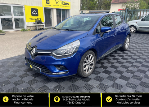 Renault Clio IV 1.5 dCi 90 cv Boîte auto RIEN A PREVOIR - GPS - RADAR DE REC 2018 occasion Orgeval 78630