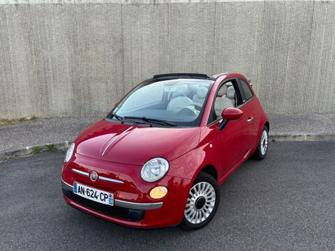 Fiat 500 c 500C - 1.2 POP - Rouge foncé