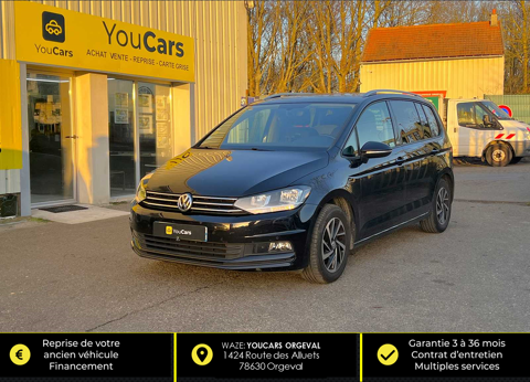 Volkswagen Touran Connect 1.6 TDI 16V BlueMotion 115 cv - 7 PLACES - CAR PLAY 2019 occasion Orgeval 78630