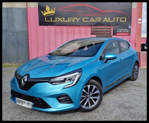Renault Clio V - - 1.5L BleuDCI 115CV - INTENS - 2020 - CARPLAY - CAMERA - LINE ASSIST - LED - Bleu clair 14490 18390 Saint-Germain-du-Puy