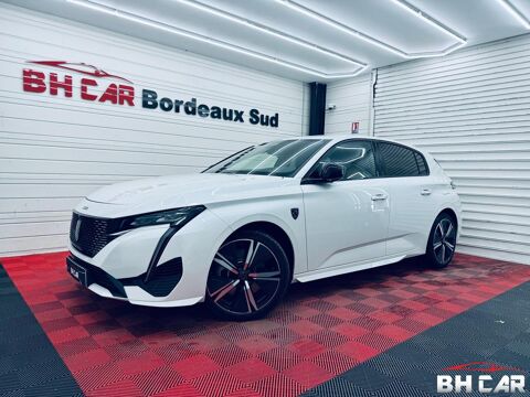 Peugeot 308 180 GT EAT8 HYBRID Plug In Hybrid Rechargeable (PHEV) 2023 occasion Pessac 33600