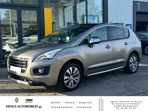 Peugeot 3008 HDI 120CH ALLURE TOIT PANORAMIQUE CAMERA RECUL REPRISE POSS 2016 occasion Beaugency 45190