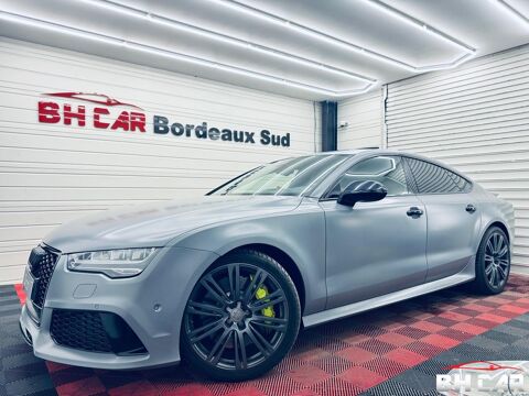 Audi RS7 4.0 TFSI 560 TIPTRONIC8 // ADMISSION EVENTURI - CARPLAY - BO 2015 occasion Pessac 33600