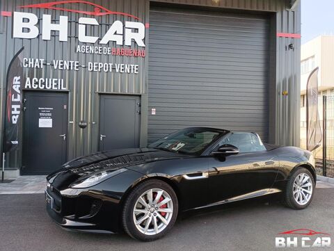 Jaguar F-Type Cabriolet - 3.0 V6 340CV BVA8 Sièges Sport, Echappement Sport à clapets - Noir Métallisé 42990 67500 Haguenau