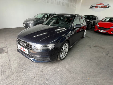 Audi A4 Avant - 2.0L TDI 150  S-LINE /TOIT OUVRANT/ CUIR / GPS / GARANTIE - Bleu foncé Verni 14999 62440 Harnes