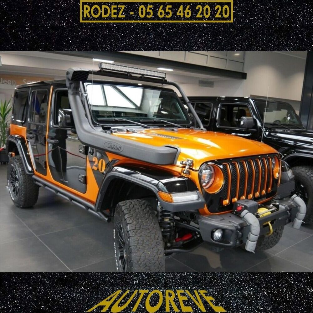 Voiture JEEP Wrangler Unlimited Sahara  CRDi Offroad occasion - Diesel -  2020 - 13250 km - 77000 € - Rodez (Aveyron) 992767897159
