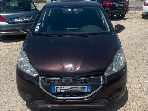 Peugeot 208 -   1.0 VTI 68CH PHASE 1 - Rouge fonc&ea