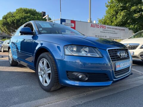 Audi a3 - 1.6i ATTRACTION - Bleu Métallis