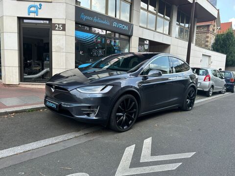 Tesla Model X 100D DUAL MOTOR 7PL 100 KWH 2019 occasion Enghien-les-Bains 95880