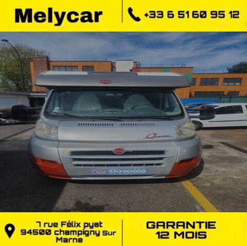 Fiat Ducato Burstner 130 ch multijet camping car 2009 occasion Champigny sur marne 94500