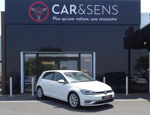 Volkswagen Golf VII (7) TSI 150 Ch CARAT DSG7 Caméra CarPlay ACC 2018 occasion Béziers 34500