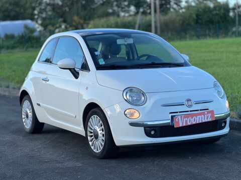 Fiat 500 - 1.2 70 clim toit panoramique - Blanc