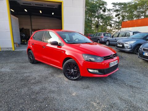 Volkswagen polo - 1.6TDI 90CH - Rouge Métallis&ea