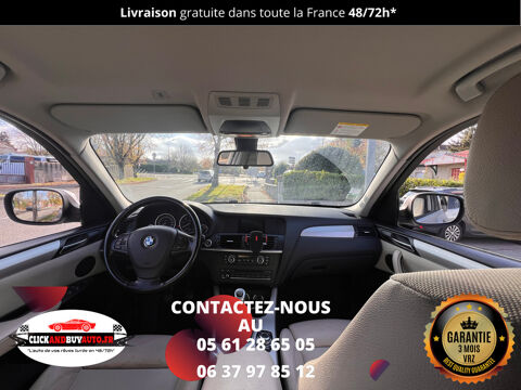 X3 (F25) XDRIVE 20D 184 EXECUTIVE BVM6 ref167586+6582910 2012 occasion 31650 Saint-Orens-de-Gameville