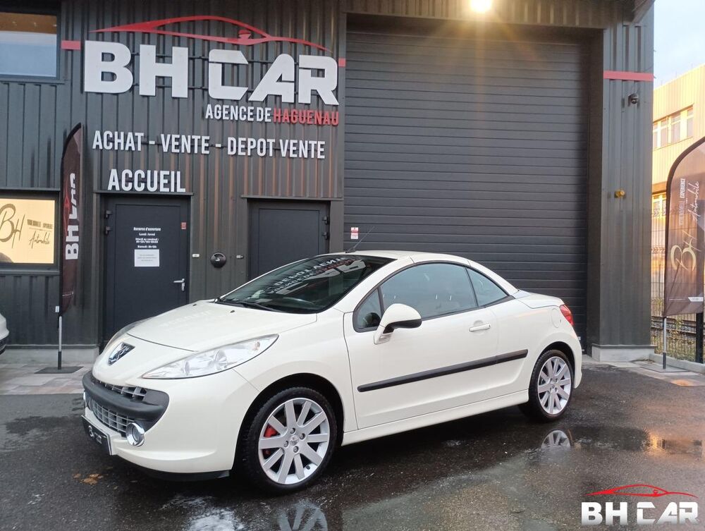 207 CC 1.6 VTI 120CV BVM5 Platinum Cuir Seulement 68000km 2008 occasion 67500 Haguenau