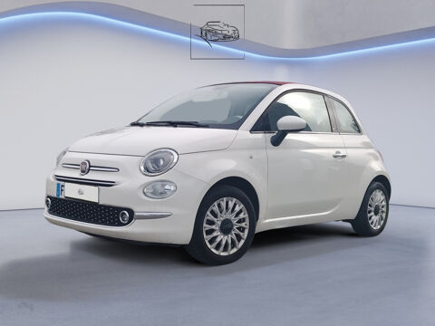Fiat 500 -  C 1.2 8v 69ch Lounge - Blanc Mé