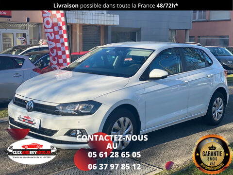 Volkswagen Polo - VI 1.6 TDI 80 lounge ref55610 - Blanc 12999 31650 Saint-Orens-de-Gameville