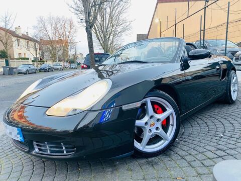 Boxster S CABRIOLET -FLAT 6 BVM6 3.2 260CH- FULL BLACK CAPOTE/CUIR/C 2000 occasion 78800 Houilles