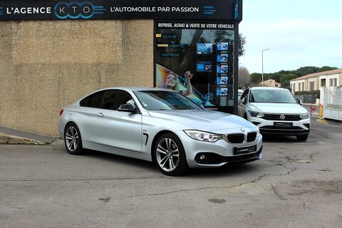 BMW Série 4 F32 COUPE 420d 2.0 d 184 ch BVA8 SPORT + CAMERA 2015 occasion Saint-Jean-de-Védas 34430