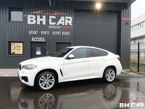 BMW X6 3.0D 258CV BVA8 X-Drive Pack M Cuir Harman Kardon Tête Haute 2016 occasion Haguenau 67500