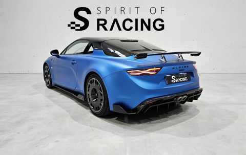 A110 1.8t 300 R Bleu racing mat - jantes carbone - Focal premium 2024 occasion 69890 La Tour-de-Salvagny