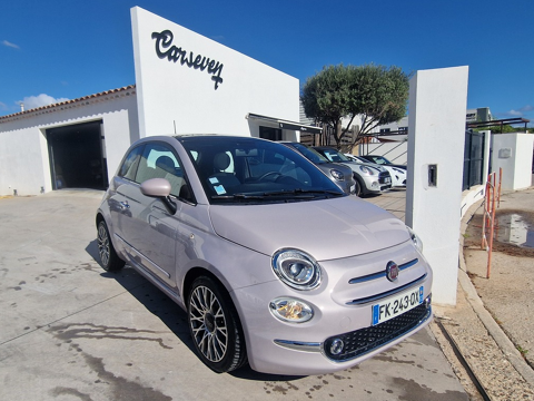 Fiat 500 1.2 69 Lounge By Carseven 2019 occasion Carqueiranne 83320