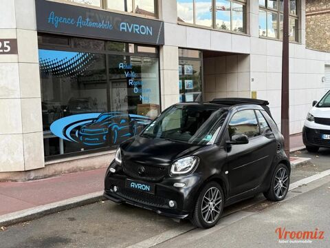 Smart ForTwo CABRIOLET 0.9 T 110 BRABUS XCLUSIVE TWINAMIC BVA 2017 occasion Enghien-les-Bains 95880