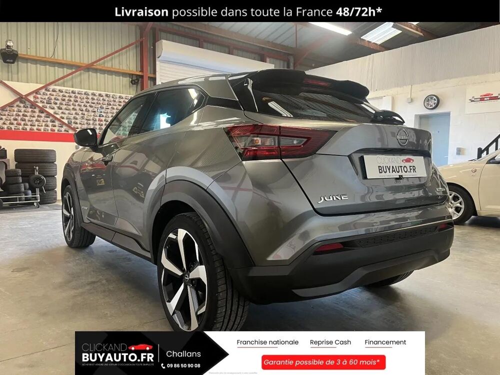 Juke 1.6 i 16V 143 Hybrid 94 cv Bo&icirc;te auto TECKNA 2023 occasion 85300 CHALLANS