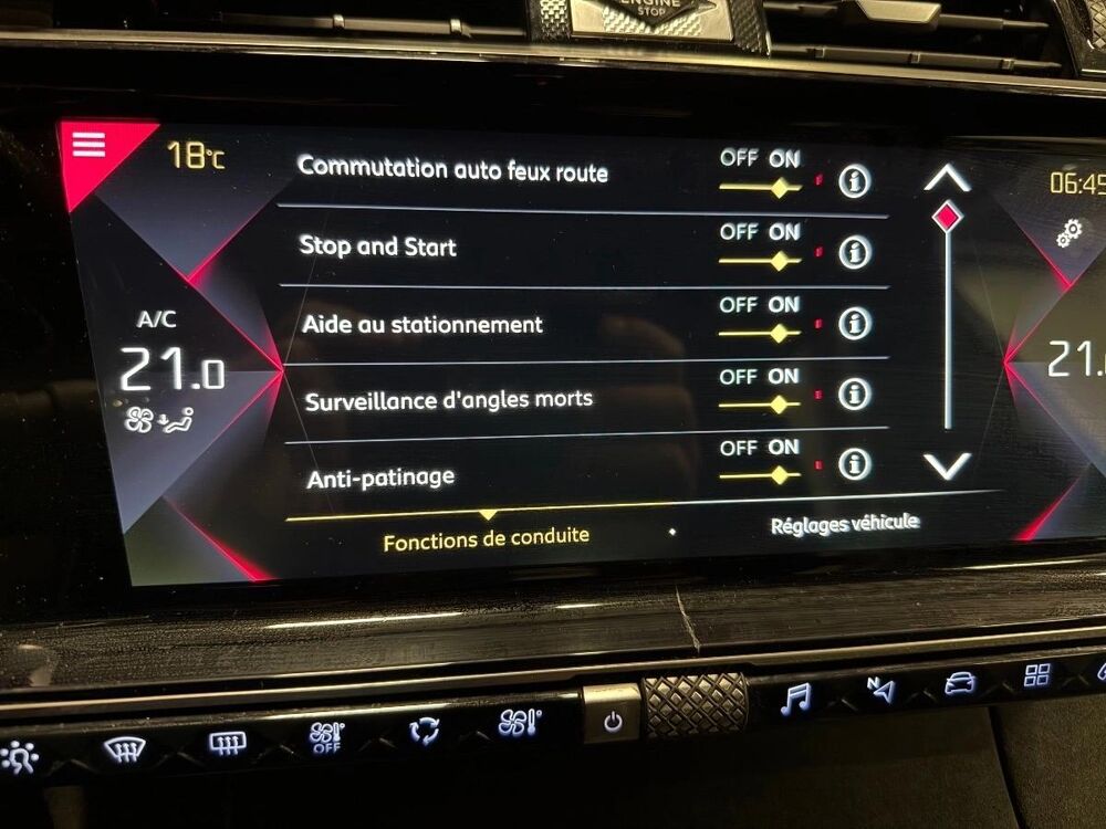 DS7 1.6 PURETECH 180 PERFORMANCE LINE PLUS EAT BVA 2019 occasion 78410 Aubergenville