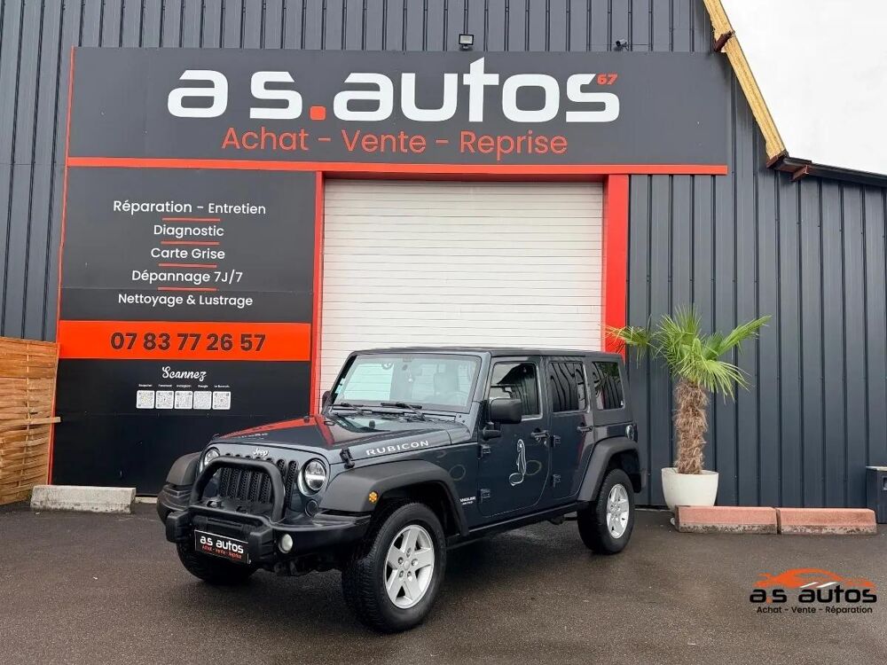 Wrangler 2.8 CRD 175 UNLIMITED AWD BVA 2008 occasion 67240 BISCHWILLER