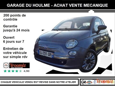 Fiat 500 1.2 70 LOUNGE 2014 occasion LE HOULME 76770