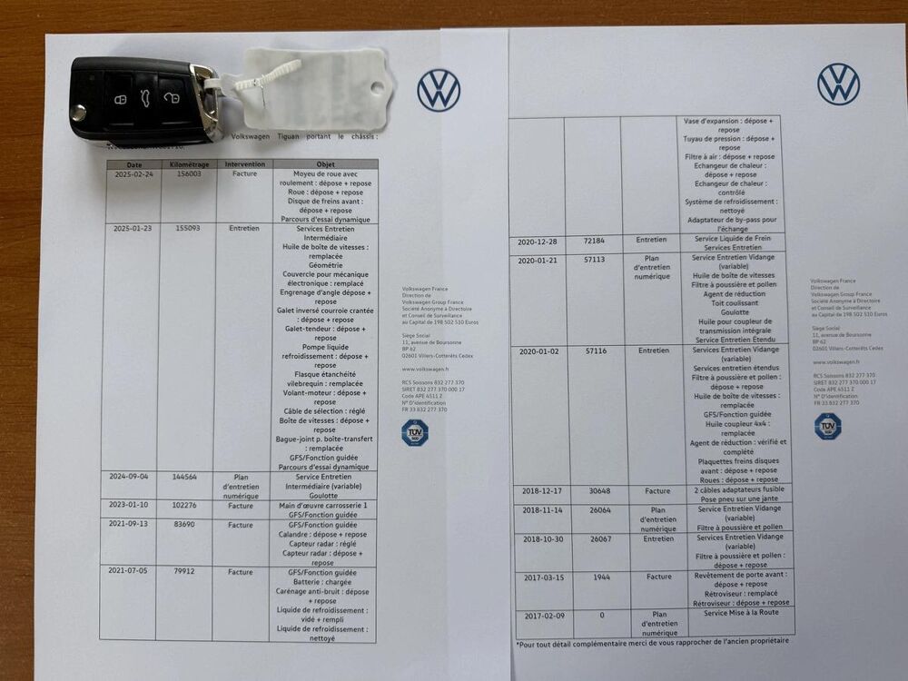 Tiguan 2017 occasion 95480 Pierrelaye