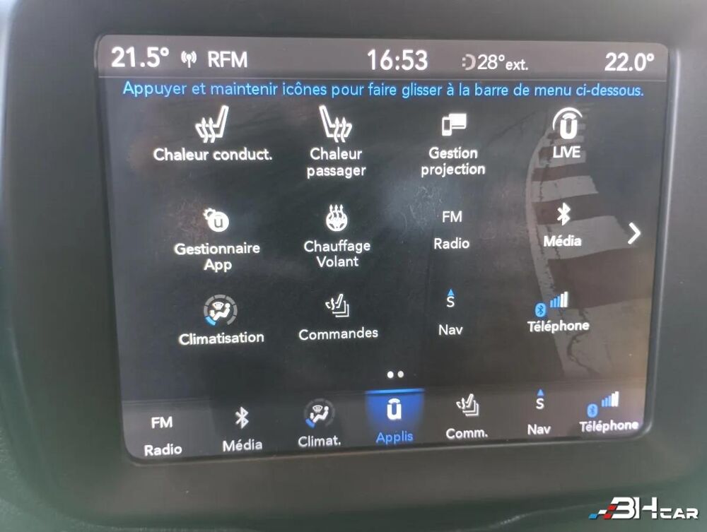 Renegade 1.6 MULTIJET 95 ASPEN 2WD START-STOP 2018 occasion 67500 Haguenau